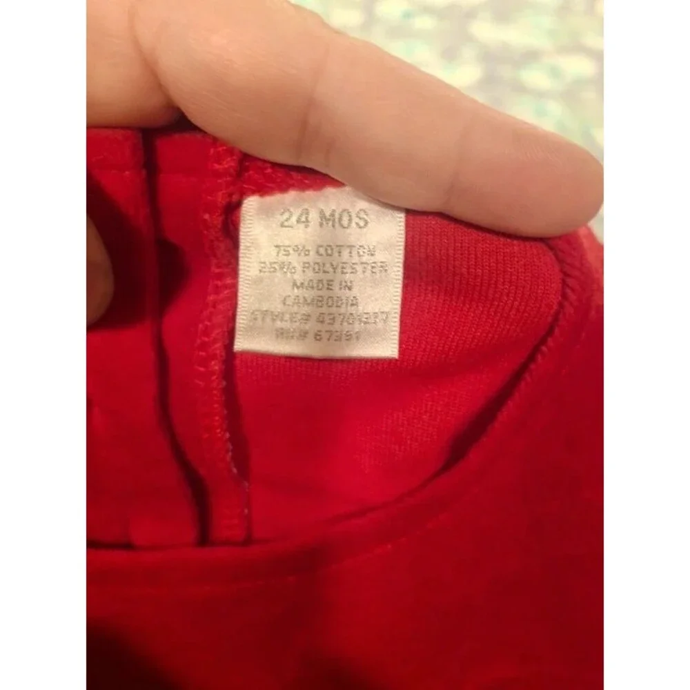 Vintage Miniwear brand Santa dress w/matching hooded cape